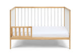 Deux Remi 3-in-1 Convertible Island Crib Natural/White B02263768