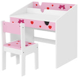 ZNTS Kids Desk and Chair Set 64947089