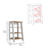 St. Clair Linen Cabinet, Two Interior Shelves, Two Open Shelves, Single Door B070P188853