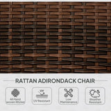 Outdoor Rattan Fire Pit Chairs 87010538