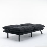 Black Convertible Folding Modern sofa Bed W570124914