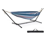 Double Hammock with Stand, Heavy Duty 2-Person Hammock for Outdoors & Indoors, Includes Portable 71083311
