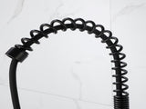 Kitchen Faucets Commercial Solid Brass Single Handle Single Lever Pull Down Sprayer SpringKitchen 44507686