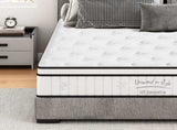 Twin Size Mattress,12 inch Hybrid Mattress, individually Pocketed innerspring, Medium Firm T3962P406329
