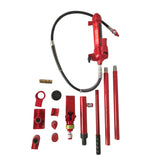 4 Ton Portable Power Hydraulic Jack Red 52765959