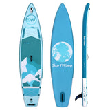 ZNTS Inflatable Stand Up Paddle Board 11'x34"x6" With Accessories W1440P192396