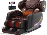 Upgraded Full Body Massage Chair Recliner, Zero Gravity Chair with 10 Rollers, Enhanced Back W6175P561246