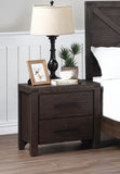 ZNTS Bedroom Furniture Simple Nightstand Drawers Bed Side Table Solidwood HSESF00F5426