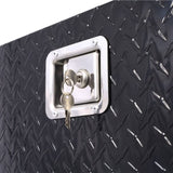 29inch Aluminum tool box,heavy duty truck bed tool box,outdoor trailer pickup tool box,RV W46581841