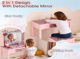 Macaron pink, MDF solid wood legs, spray paint silkscreen printing, zebra pattern, 1-drawer 48794931