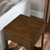 Mid Century Modern Lift Top Side Table, Small Rising End Table Couch Table with Storage Shelf, 93908854