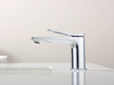 Chrome Single Hole Bathroom Faucet,Laundry Vanity Sink Faucet with Two 3/8" HosesUnable ship on 69989945