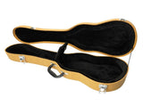 26" Top Grade Tenor Leather Ukulele Case Yellow 23486457