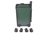 Portable 3-Tier Rolling Makeup Case with Universal Wheels for Makeup, Nail Art, Hair Styling Tools 73482433