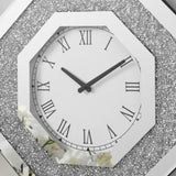 Octagonal Mirror Wall Clocks and Artificial Gemstone Wall Clocks W1005P190043