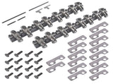 Shaft Mount 1.7 Ratio Stainless Steel Rocker Arm Fit for Chevy GM LS1 LS2 LS6 Gen III Full 67379452