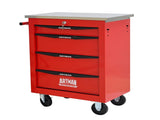 4 Drawers Multifunctional Tool Cart with Wheels,Metal Rolling Tool Cart Storage for Garage Workshop 52077062