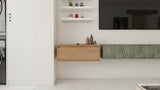 30" Bathroom Cabinet,Soft Close Drawer,Float Mounting Design W999P205627