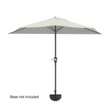 9ft Half Umbrella for Balcony, Porch, or Deck, Tan 77867935