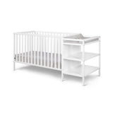 Palmer 3-in-1 Convertible Crib and Changer Combo White B02263651