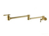 Wall Mount Folding Kitchen Pot Filler Faucet W2287142932
