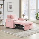 Three-in-one sofa bed chair folding sofa bed adjustable back into a sofa recliner single bed adult W1359137401