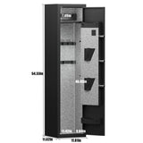 ZNTS 3-4 Gun Safe for Rifles and Pistols,Quick Access Password Gun Safe,High Security Metal Rifle Safe W1779P180743