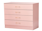 Nail polish powder textured surface, particleboard with melamine veneer, 66*33*73mm, four-drawer 50562504