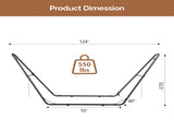 Double-Barrel Stand Only, Heavy Duty Iron Frame for Alls, Easy Assembly 73338427