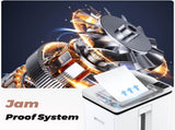 150 Sheet Paper Shredder Heavy Duty, Micro Cut and CDs/Cards, P5 Security Level, 60Min Non Stop 92277130