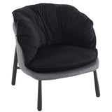 Velvet Accent Chair Barrel Chair with Metal Legs Modern Comfy Armchair Accent Reading Chair for 77803847
