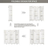 ZNTS Room Divider with Shelves, 6 Panel Room Dividers and Folding Privacy Screens, Partition Room Divider 54497191