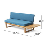 ZNTS MIRABELLE 2 SEATER SOFA - RIGHT, TEAL 65544.00DT