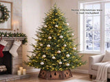 Wooden Christmas Tree Collar for 6/7.5/9 ft Artificial Trees31.5 x 27.5 x 10 Inch Xmas Tree Stand 74721667