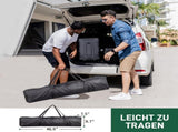 3 x 3m Two Doors & Two Windows Practical Waterproof Right-Angle Folding Tent White 31516518
