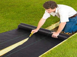 4*100ft Black Weeding Cloth Polyethylene Foldable 44356945