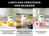 Portable Blender, Personal Blender for Smoothies & Shakes, Cordless, 33oz BPA-Free Vessel, Leakproof 12800625