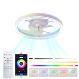19.7 inches fan light RGB color lights three color temperature 6-speed adjustable wind power W1962P235208