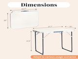 70x50x60cm Aluminum Camping Folding Table 79741119