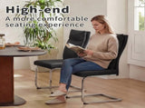 Dining chair set modern leather imitation soft cushion dining chair, with soft cushion 58099571