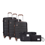 5-Piece Set ,PP Hardshell Carry on Luggage Set with TSA W284P210221