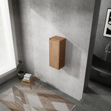12" Bathroom Side Cabinet,Soft Close Doors,Float Mounting Design, W999P196498