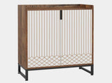 Modern Shoe Cabinet with Doors, 5-Tier Shoe Rack Organizer with Adjustable Shelves, Fits 15-20 Pairs 53587045