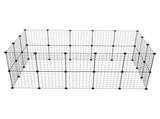 Pet Playpen, Small Animal Cage Indoor Portable Metal Wire Yard Fence for Small Animals, Guinea Pigs, 26976233
