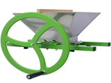 7L Manual Juicer Grinder,Portable Fruit crusher with wheel Stainless Steel fruit Scratter Pulper for W46563690