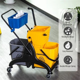 55 Quart Cleaning Bucket with Dual Buckets 62670818