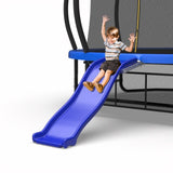 Outdoor trampoline slide ,blue W1163P290475