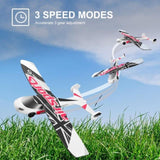 4DRC G3 RC Plane, 2.4Ghz Remote Control Airplane,Flying with 2 Batteries & Propeller 6-A,Logistics 85613278