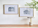 Set of 2 Fake Pencil Architectual Wall Art, Wall Decor Accent, 24" x 32" W2078130277
