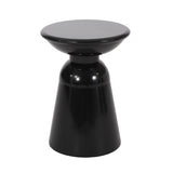Outdoor Metal end Table -Large 73615.00BLK